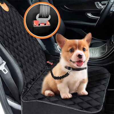 IntiMeg Housse de siège avant de voiture pour chien