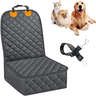 IntiMeg Housse de siège avant de voiture pour chien IntiMeg Housse de siège avant de voiture pour chien