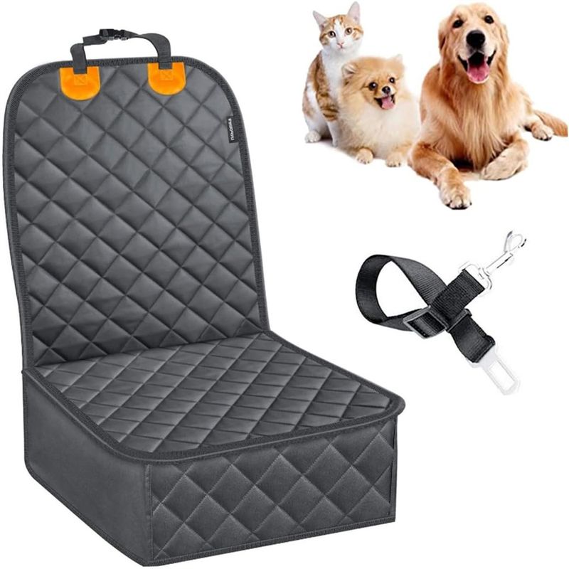 IntiMeg Housse de siège avant de voiture pour chien