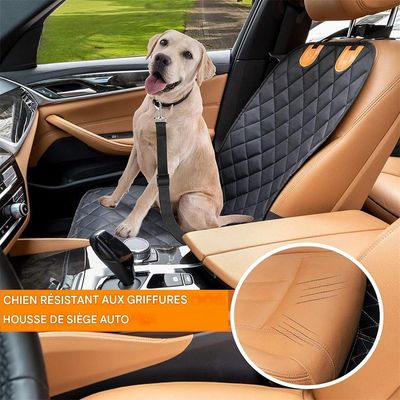 IntiMeg Housse de siège avant de voiture pour chien