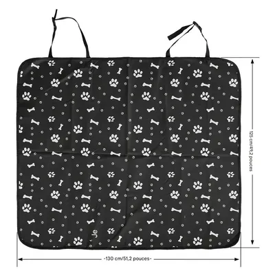 IntiMeg Housse de siège arrière de voiture pour animaux