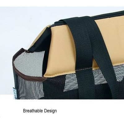 IntiMeg Bolsa de transporte de malla plegable para gatos y perros