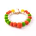 IntiMeg Collier pour chat d'Halloween,Pompons rouges et verts