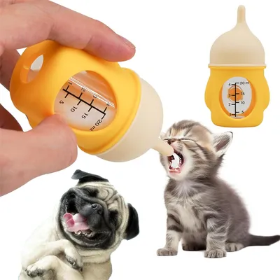 IntiMeg Biberon anti-étouffement pour chiots et chatons