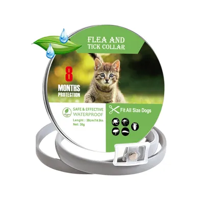 IntiMeg Collier anti - puces et anti - tiques pour chats et chiens
