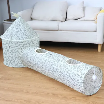 IntiMeg Tunnel de jeu pour chats