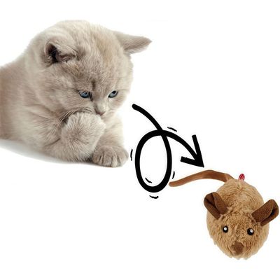 FurryFusion Jouet souris pour chat - Automatique