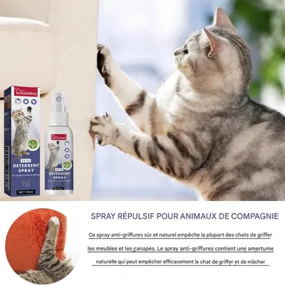 FurryFusion Spray antiarañazos para gatos