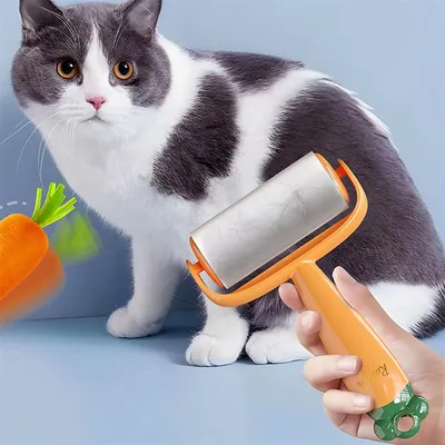 FurryFusion Rouleau épilateur collant pour animaux de compagnie FurryFusion Rouleau épilateur collant pour animaux de compagnie