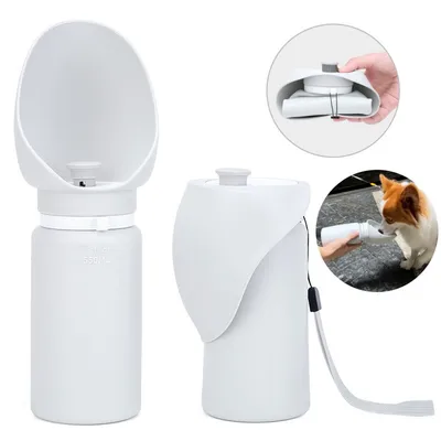 FurryFusion - Bouteille d'eau portable de 550 ml Silicone FurryFusion - Bouteille d'eau portable de 550 ml Silicone