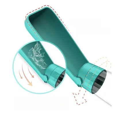 FurryFusion - Bouteille d'eau portable de 550 ml