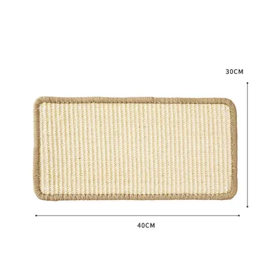 FurryFusion Tapis Griffoir pour Chat, Tapis à gratter Sol antidérapant