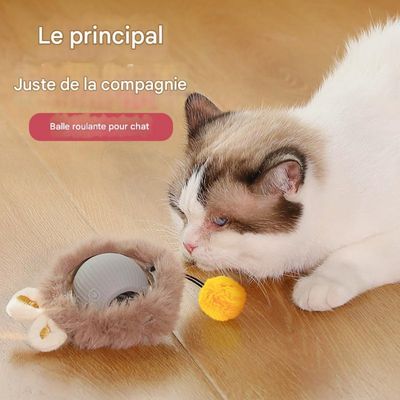 FurryFusion Bille interactive électrique pour chat