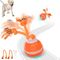 FurryFusion Balle interactive pour chien Orange