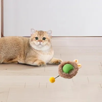 FurryFusion Bille interactive électrique pour chat