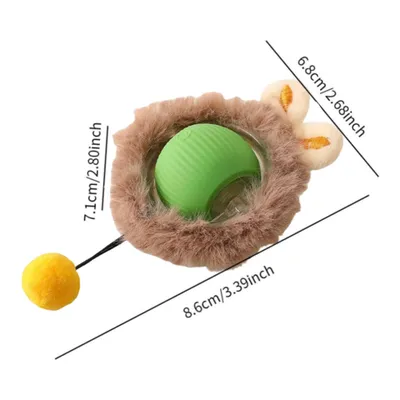 FurryFusion Bille interactive électrique pour chat