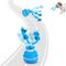 FurryFusion Balle interactive pour chien Bleu
