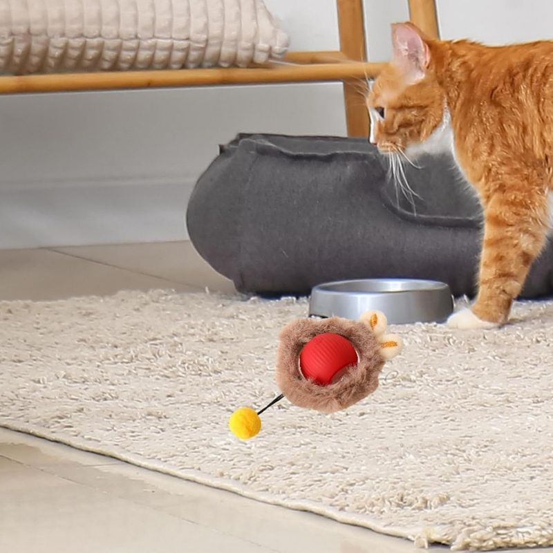 FurryFusion Bille interactive électrique pour chat