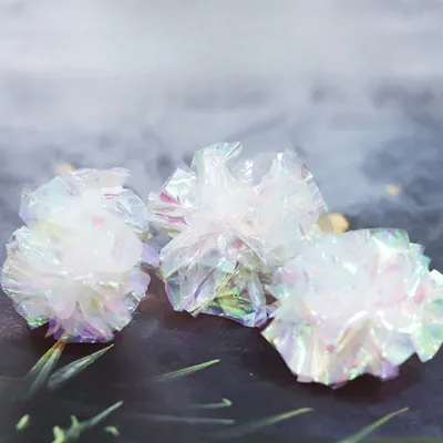 FurryFusion Jouet pour chat en forme de boule de papier colorée