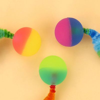 FurryFusion - Jouets pour chat - boule élastique