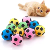 FurryFusion Lot de 10 Balles en Mousse pour Chat