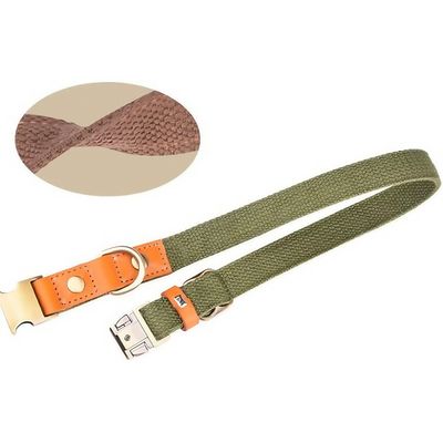 FurryFusion Collier pour chien  - Réglable - (Taille M) - bleu