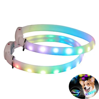 FurryFusion Collier lumineux pour chien