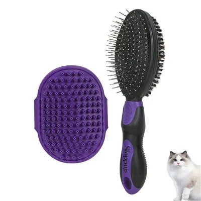 FurryFusion Lot de 2 outils de toilettage pour chien