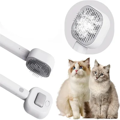 FurryFusion Brosse pour chat autonettoyante