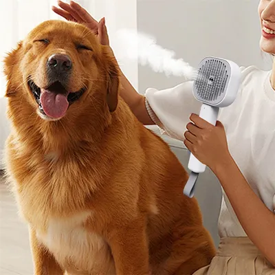 FurryFusion Brosse pour chat autonettoyante