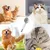 FurryFusion Brosse pour chat autonettoyante