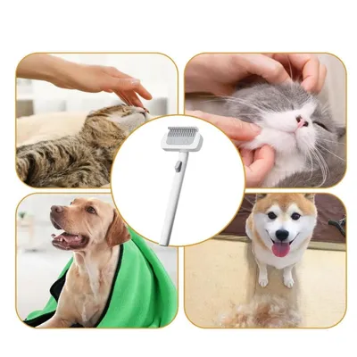 FurryFusion Peigne de toilettage pour animaux de compagnie
