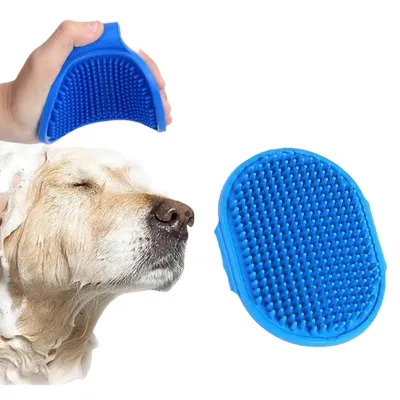 FurryFusion Brosse en silicone pour animaux de compagnie