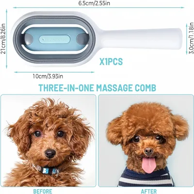 FurryFusion Brosse multifonctionnelle pour animaux