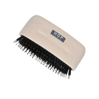 FurryFusion Brosse courbée en bois pour animaux de compagnie