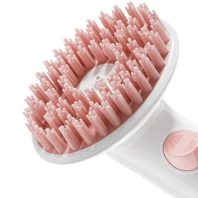 FurryFusion Brosse de bain pour animaux de compagnie à long manche