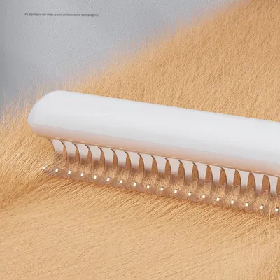 FurryFusion Peigne pour animaux de compagnie, 3 en 1