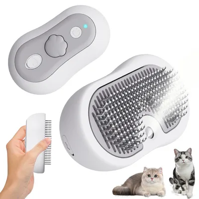FurryFusion Brosse vapeur pour chat