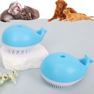 FurryFusion Lot de 2 brosses de bain pour chien et chat
