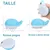 FurryFusion Lot de 2 brosses de bain pour chien et chat