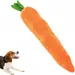 FurryFusion Plüschspielzeug für Hunde in Karottenform – 75 cm