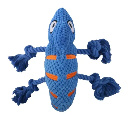 FurryFusion caméléon Jouet en peluche pour chien