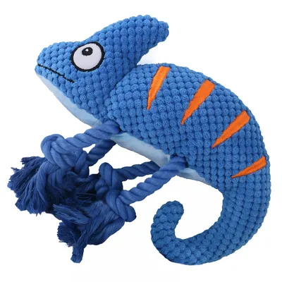 FurryFusion caméléon Jouet en peluche pour chien