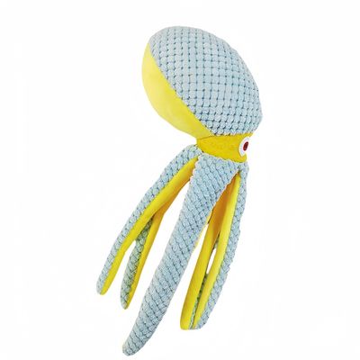 FurryFusion Jouet en peluche pour chien en forme de pieuvre