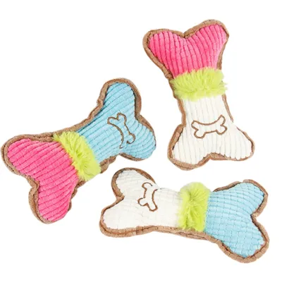FurryFusion plush bone jouet pour chien