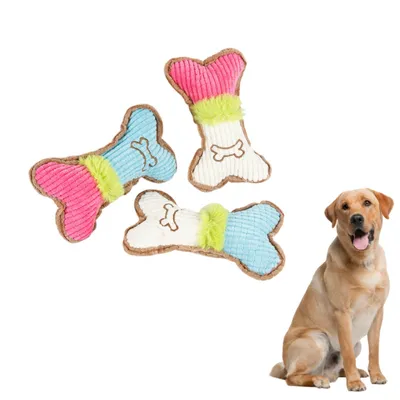 FurryFusion plush bone jouet pour chien