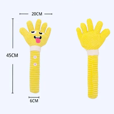 FurryFusion Jouet en peluche en forme de patte pour chien