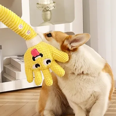 FurryFusion Jouet en peluche en forme de patte pour chien