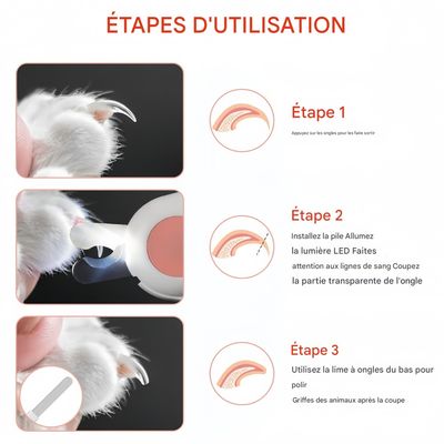 FurryFusion Cortaúñas para perros y gatos