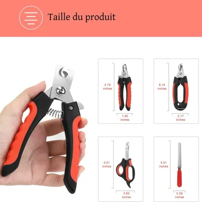 FurryFusion Ensemble coupe - griffes pour chien